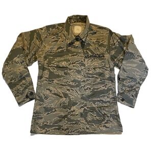 Womens Military Air‎ Force Camouflage Utility Coat Jacket Size 6R